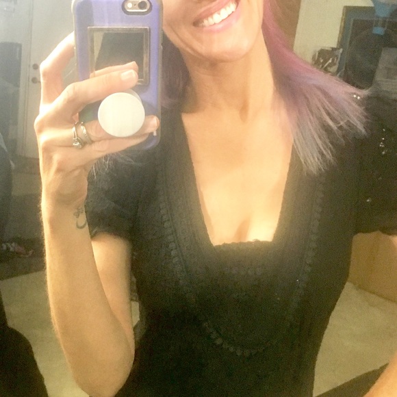 SALE‼️Laundry by Shelli Segal Crochet Sundress - Picture 4 of 8